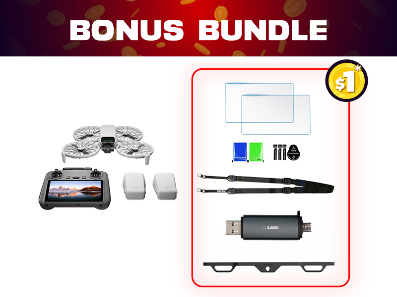 DJI Flip Fly More Combo + $1 Bonus Bundle